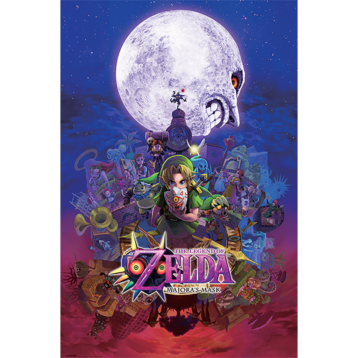 The Legend Of Zelda (Majora's Mask) 61x91.5cm Maxi Poster