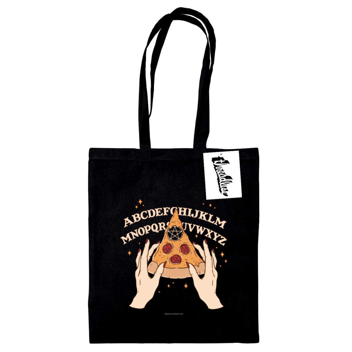 Thiago Correa (Ouija Pizza) Black Tote Bag – PyramidShop.com