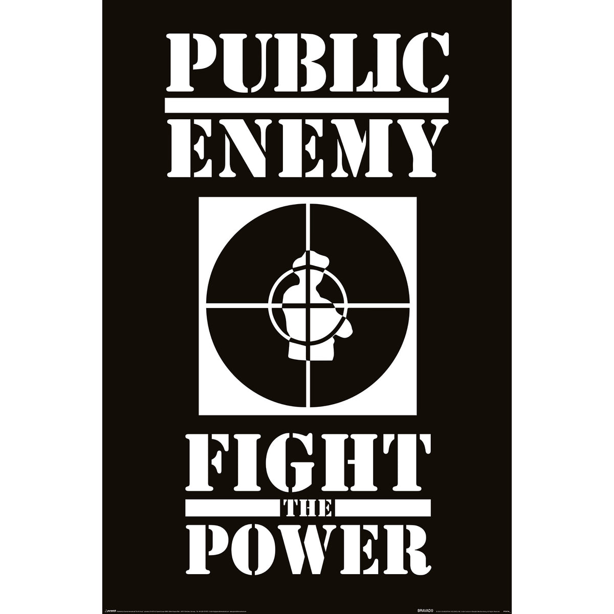 PUBLIC ENEMY フレーム付きポスター PUBLIC ENEMY フレーム付きポスター PUBLIC ENEMY フレーム付き