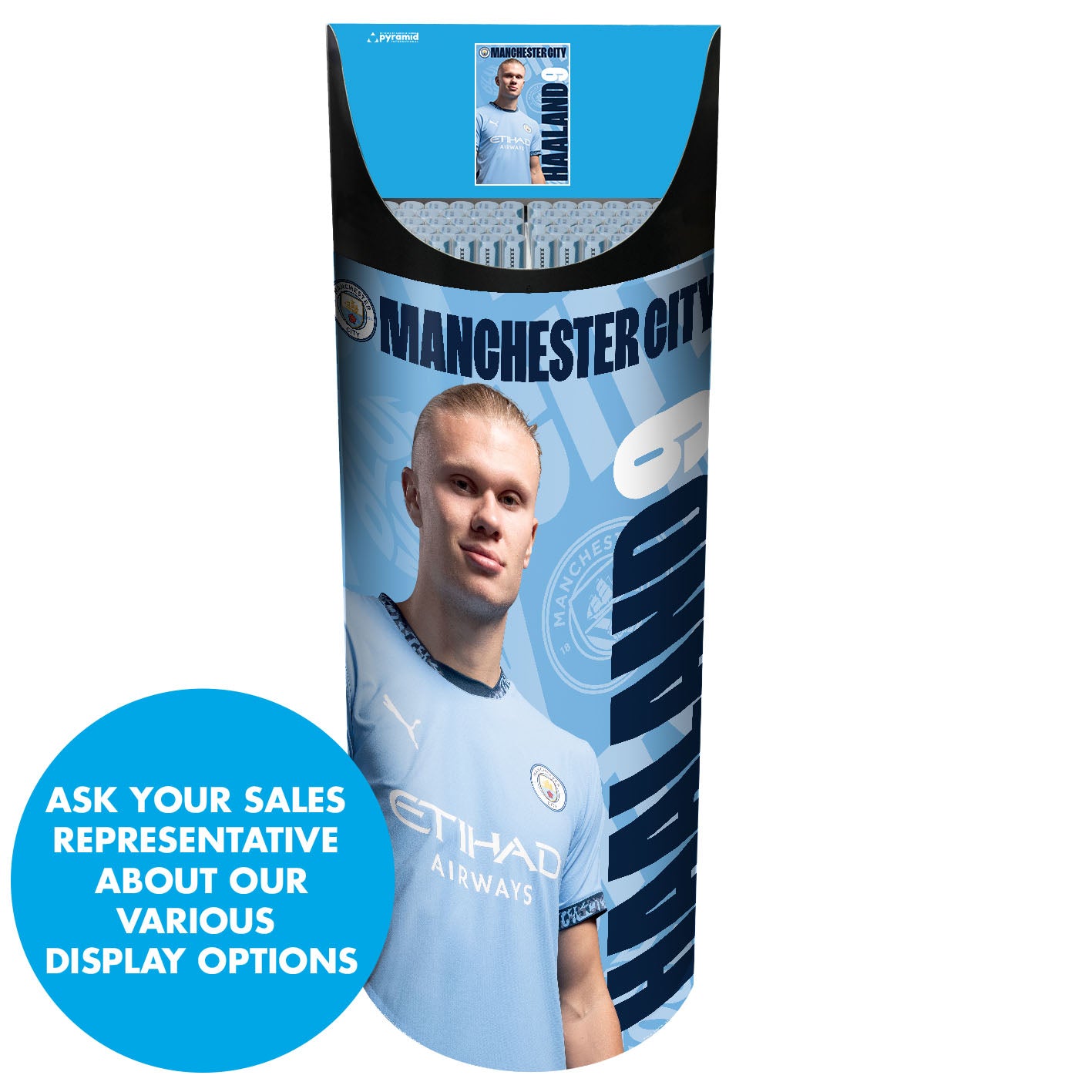 Manchester City 2023-24 shirt signed by Erling Haaland. Framed Manchester City 2023-24 shirt signed by Erling Haaland. Framed