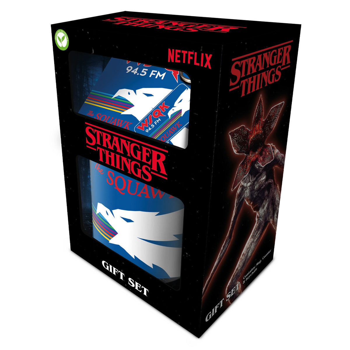 Stranger Things (WSQK) Mug, Coaster & Keychain Gift Set – PyramidShop.com