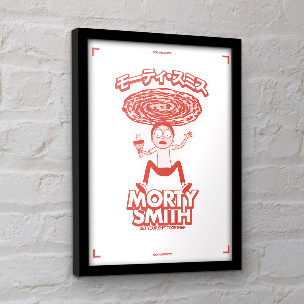 Décoration Murale Cartoon Network Poster Encadré Rick And Morty Décoration Murale Cartoon Network Poster Encadré Rick And Morty