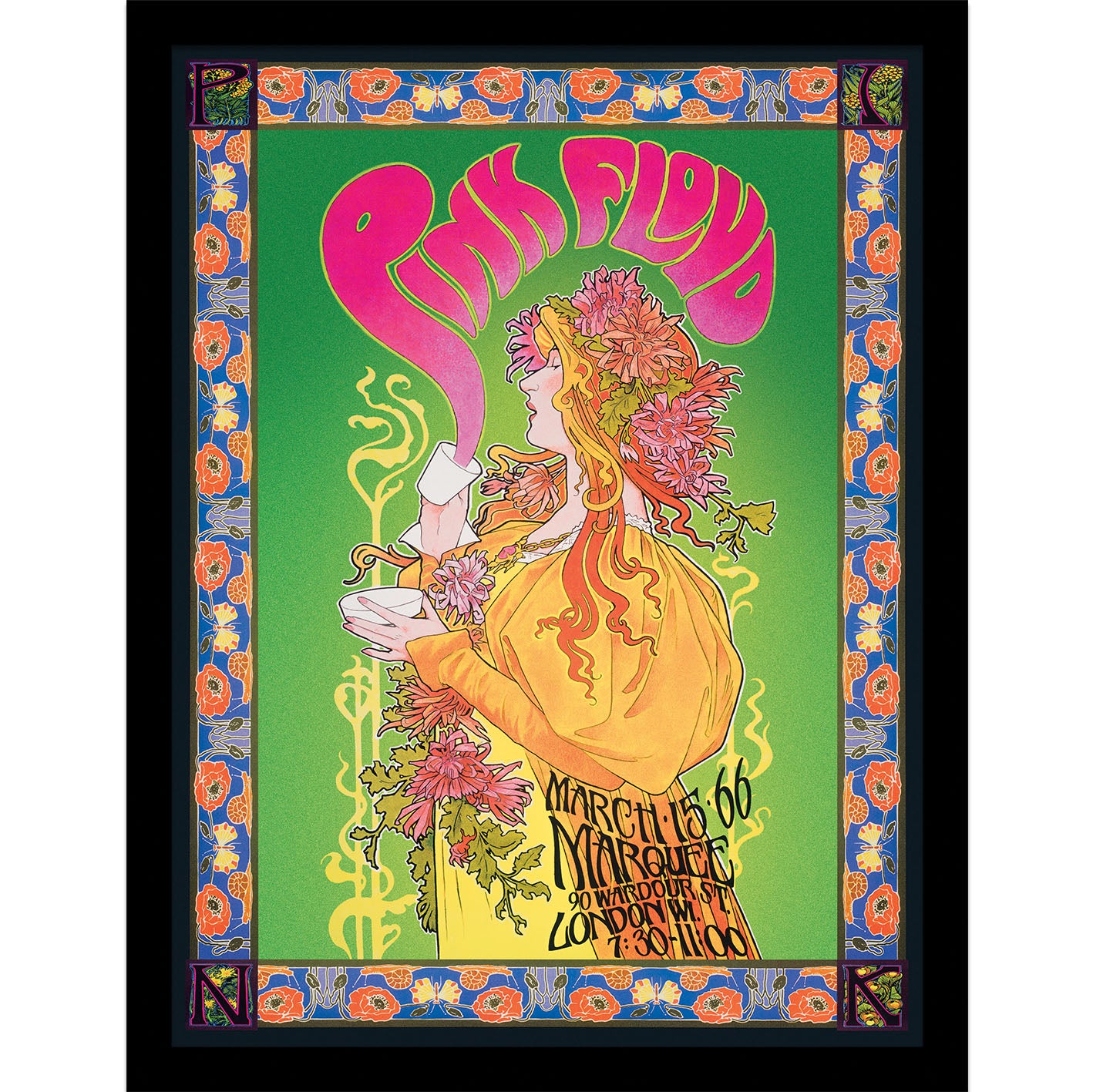 Pink Floyd Memorabilia, Multicoloured, 30 x 40 cm Pink Floyd Memorabilia, Multicoloured, 30 x 40 cm