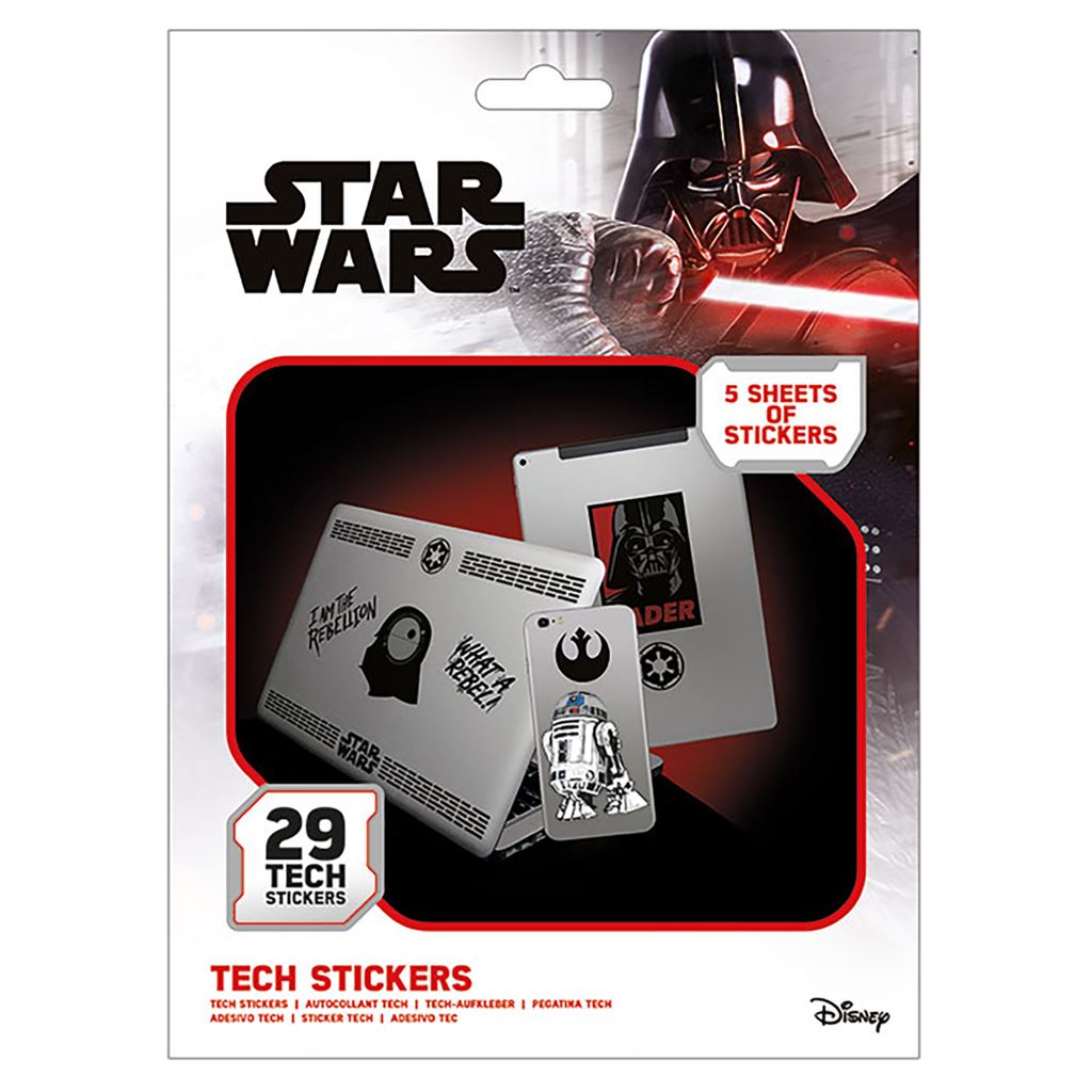Star Wars (Force) Tech Sticker Pack – - Main Image
